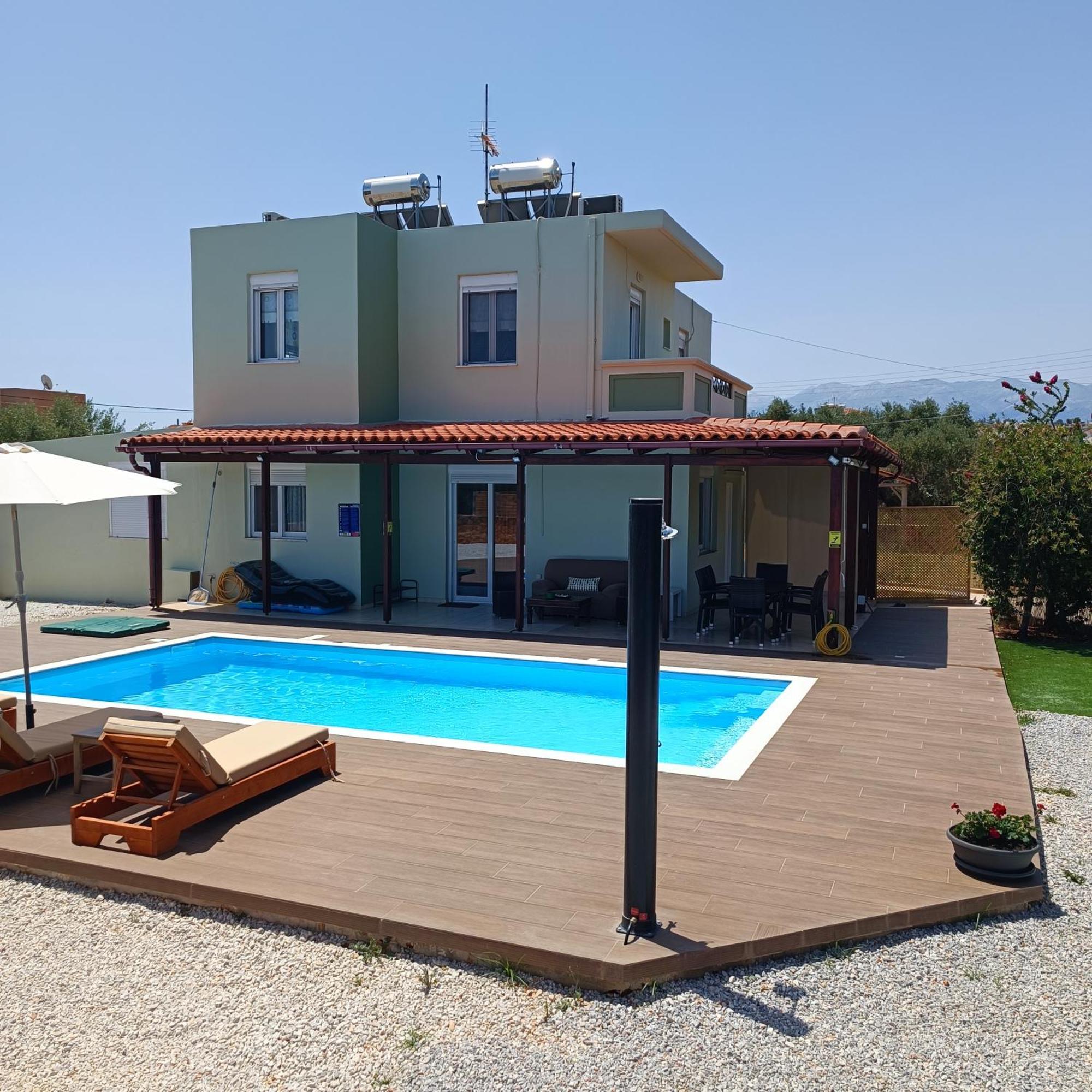Drosoula Villa 3Bdr Private Swimming Pool Chorafakia المظهر الخارجي الصورة
