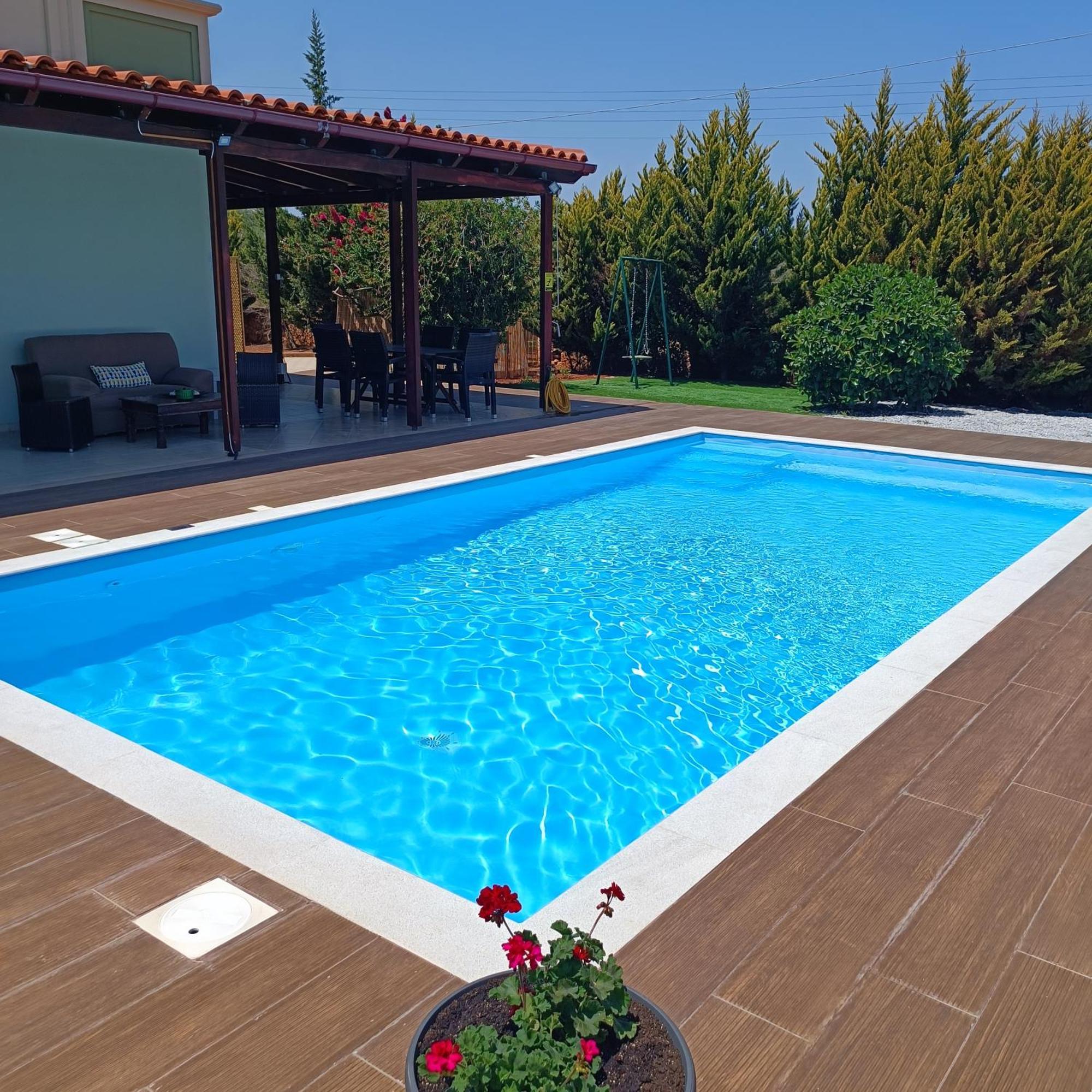 Drosoula Villa 3Bdr Private Swimming Pool Chorafakia المظهر الخارجي الصورة